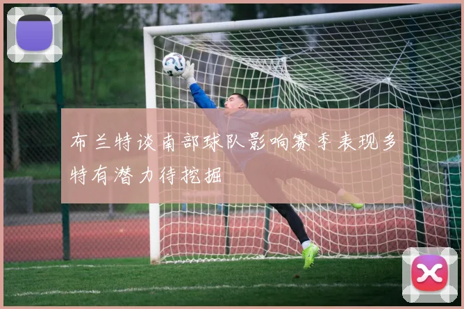 布兰特谈南部球队影响赛季表现多特有潜力待挖掘
