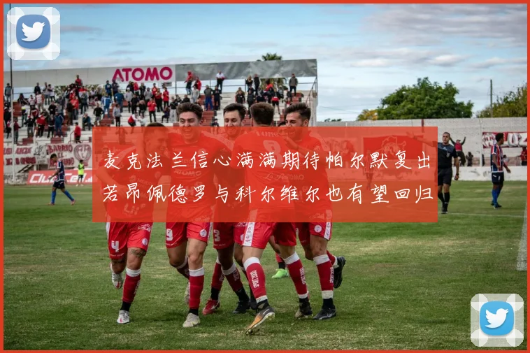 麦克法兰信心满满期待帕尔默复出若昂佩德罗与科尔维尔也有望回归